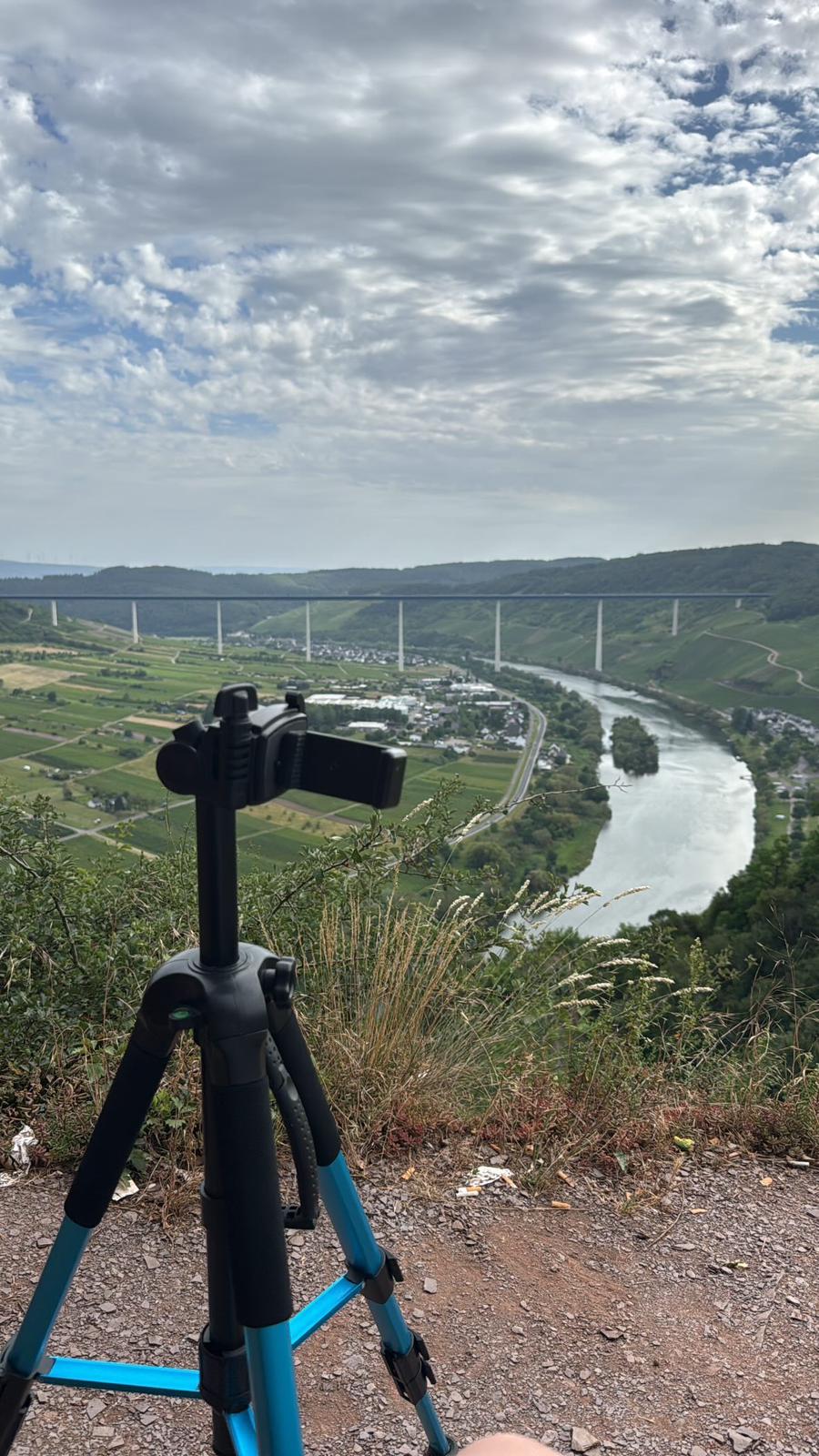 Luftaufnahme der Moselregion – Drohnen-Content für Betriebe
